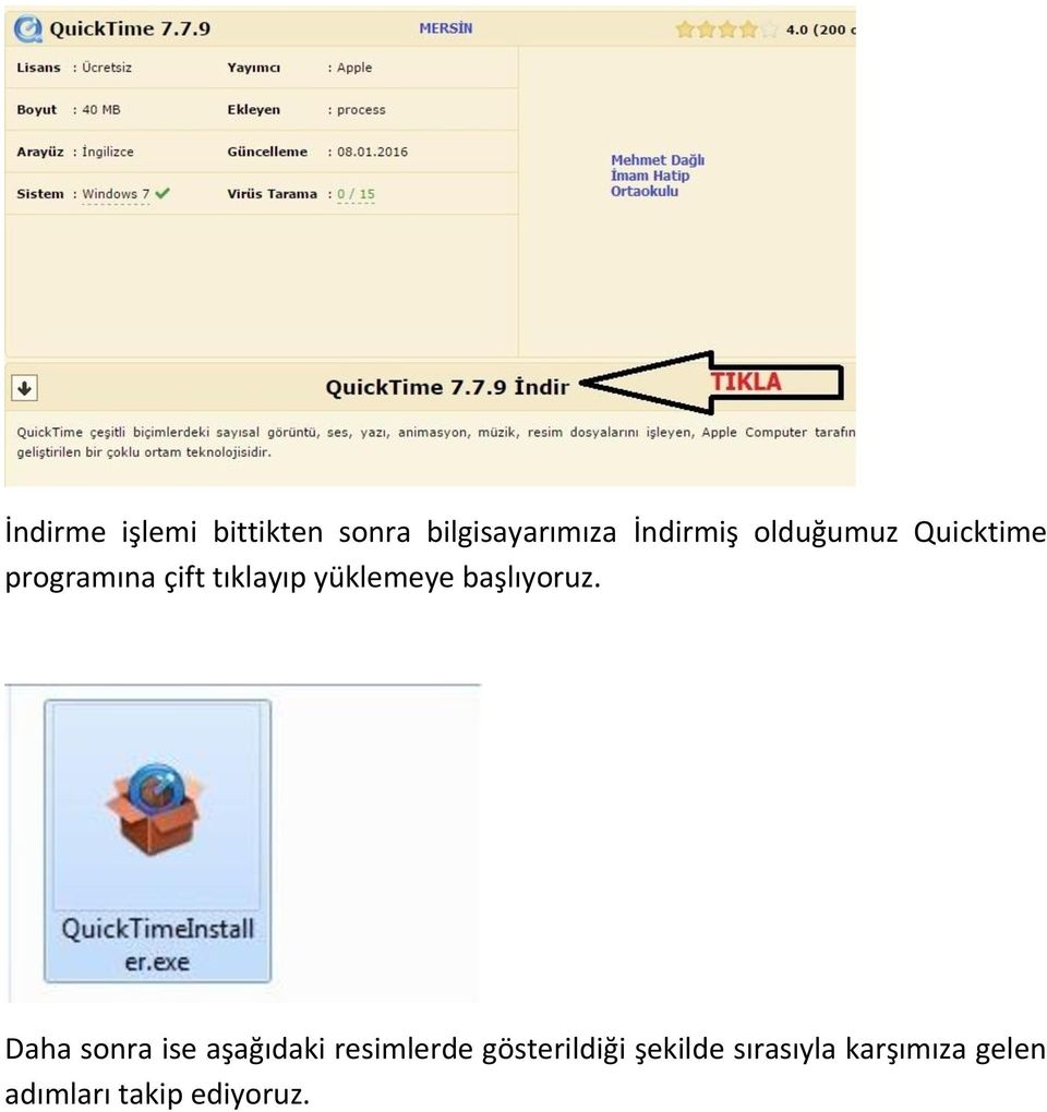 başlıyoruz.