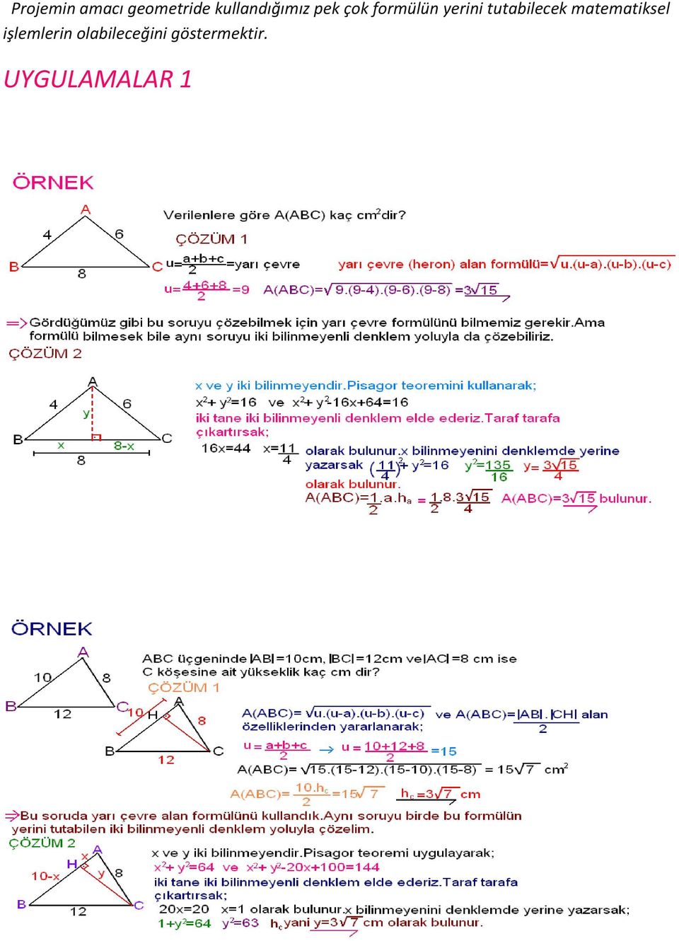 yerini tutabilecek matematiksel