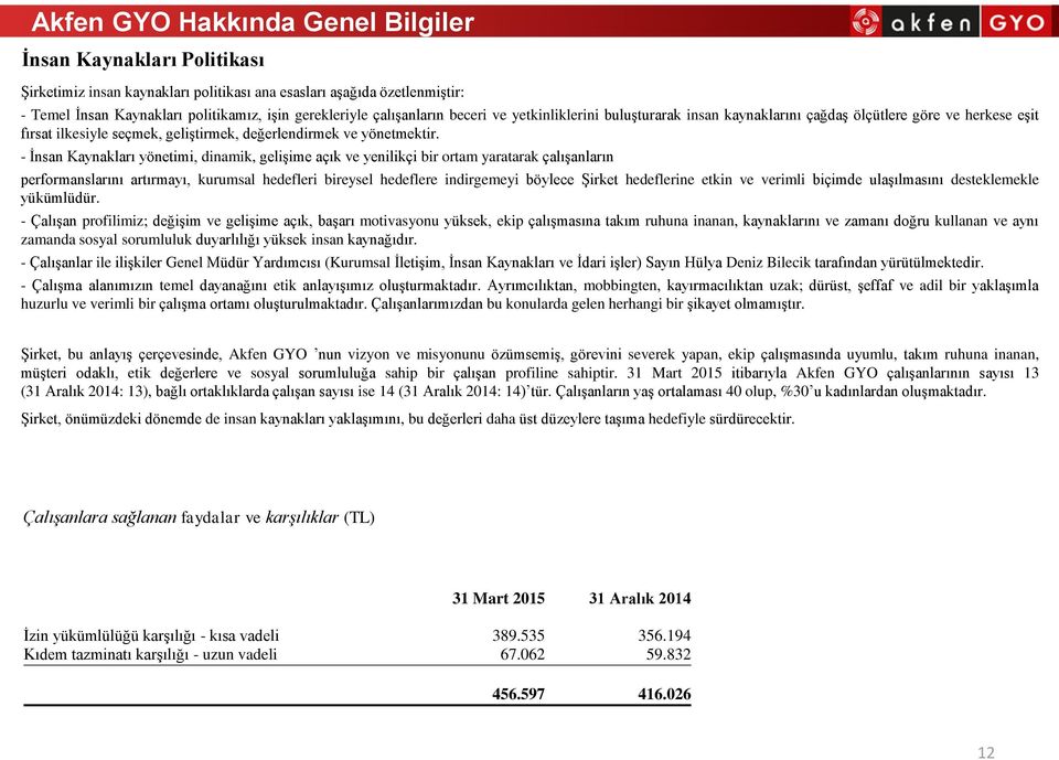 - İnsan Kaynakları yönetimi, dinamik, gelişime açık ve yenilikçi bir ortam yaratarak çalışanların performanslarını artırmayı, kurumsal hedefleri bireysel hedeflere indirgemeyi böylece Şirket