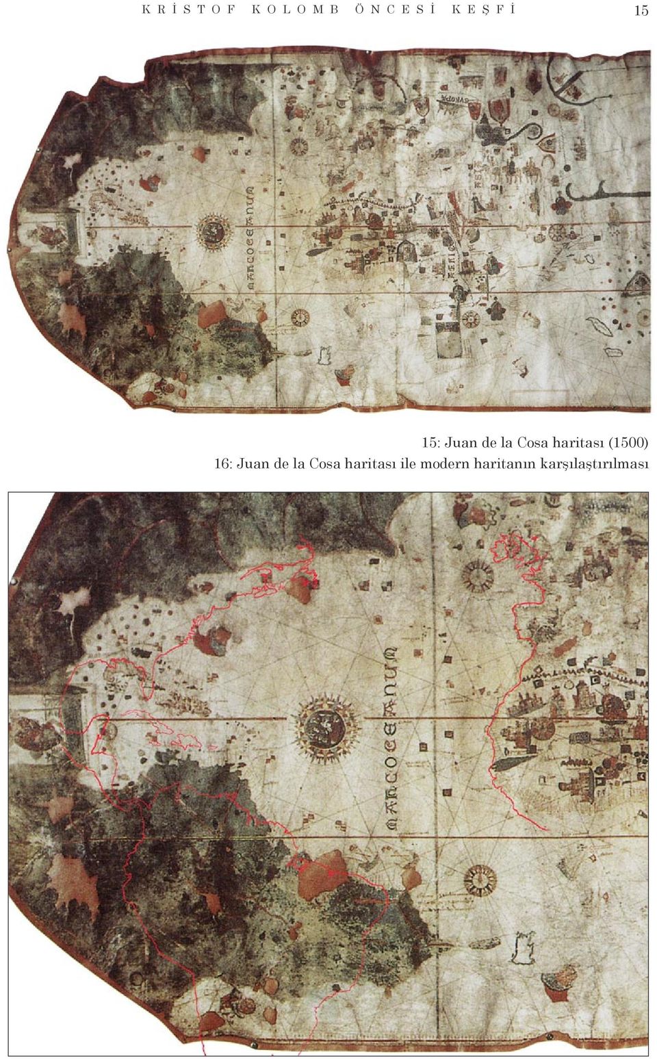 haritası (1500) 16: Juan de la Cosa