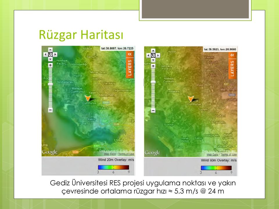 uygulama noktası ve yakın