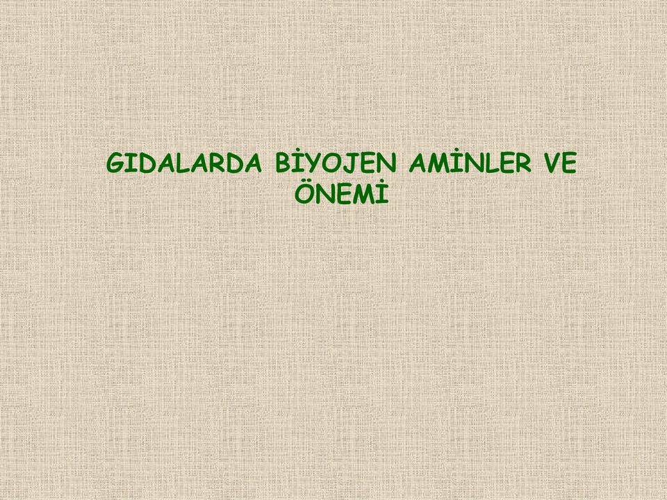 AMİNLER