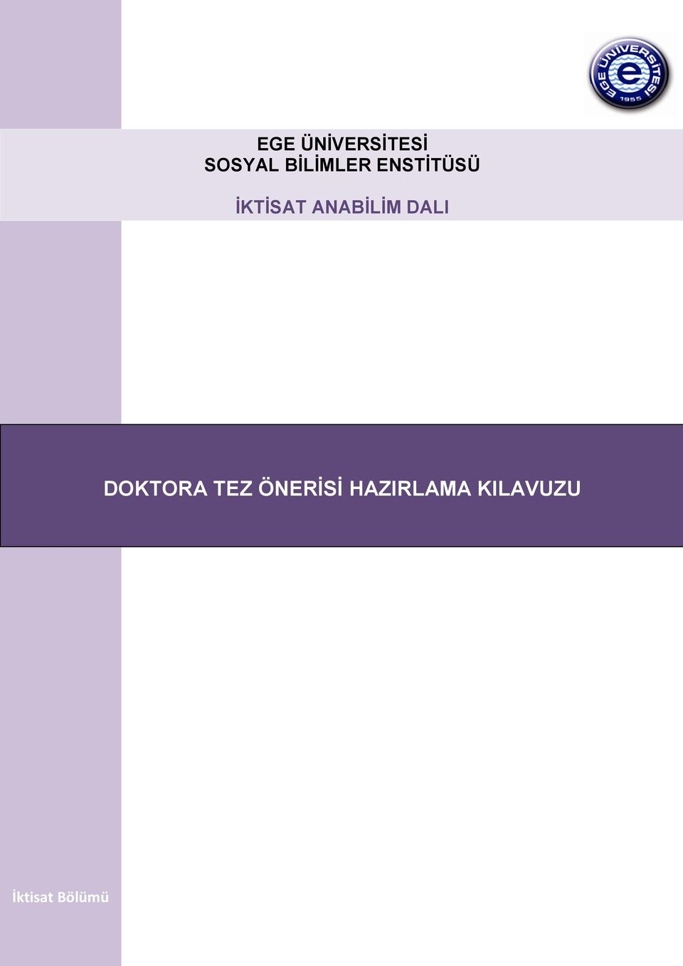 ANABİLİM DALI DOKTORA TEZ