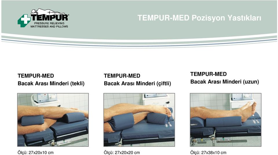 Minderi (çiftli) TEMPUR-MED Bacak Arası Minderi