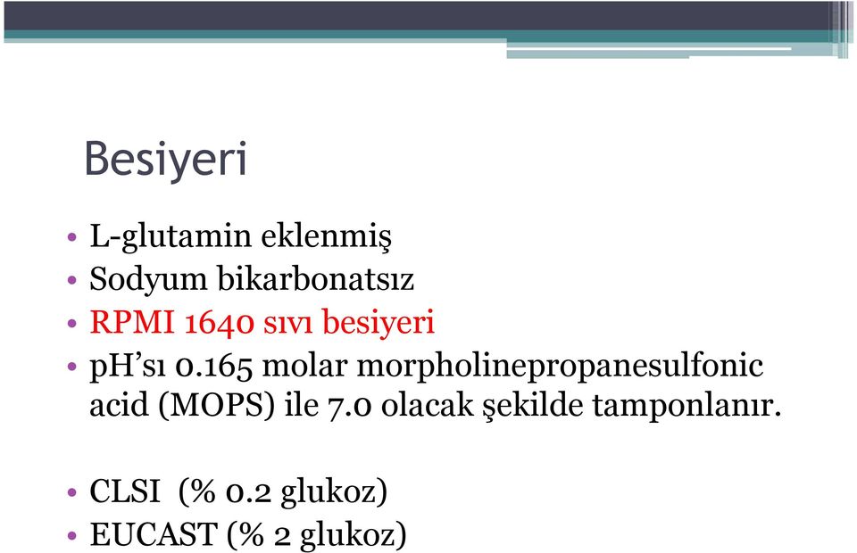 165 molar morpholinepropanesulfonic acid (MOPS) ile