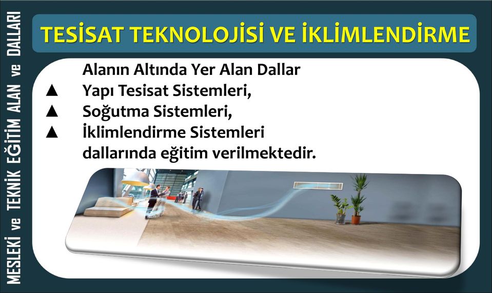 Tesisat Sistemleri, Soğutma Sistemleri,