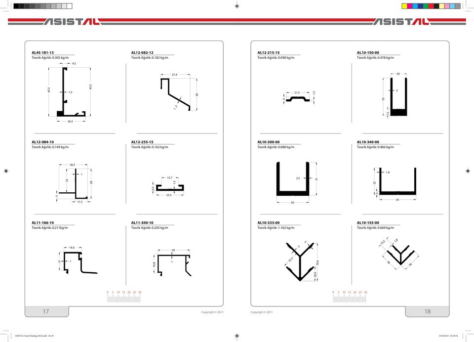 5 30 34 AL11-166-10 Teorik Ağırlık: 0.211kg/m AL11-300-10 Teorik Ağırlık: 0.205 kg/m 16.6 30 2 3 15,5 1,8 17 1 16.8 1 33.3 70.6 36 36 26.9 4 AL10-300-00 Teorik Ağırlık: 0.