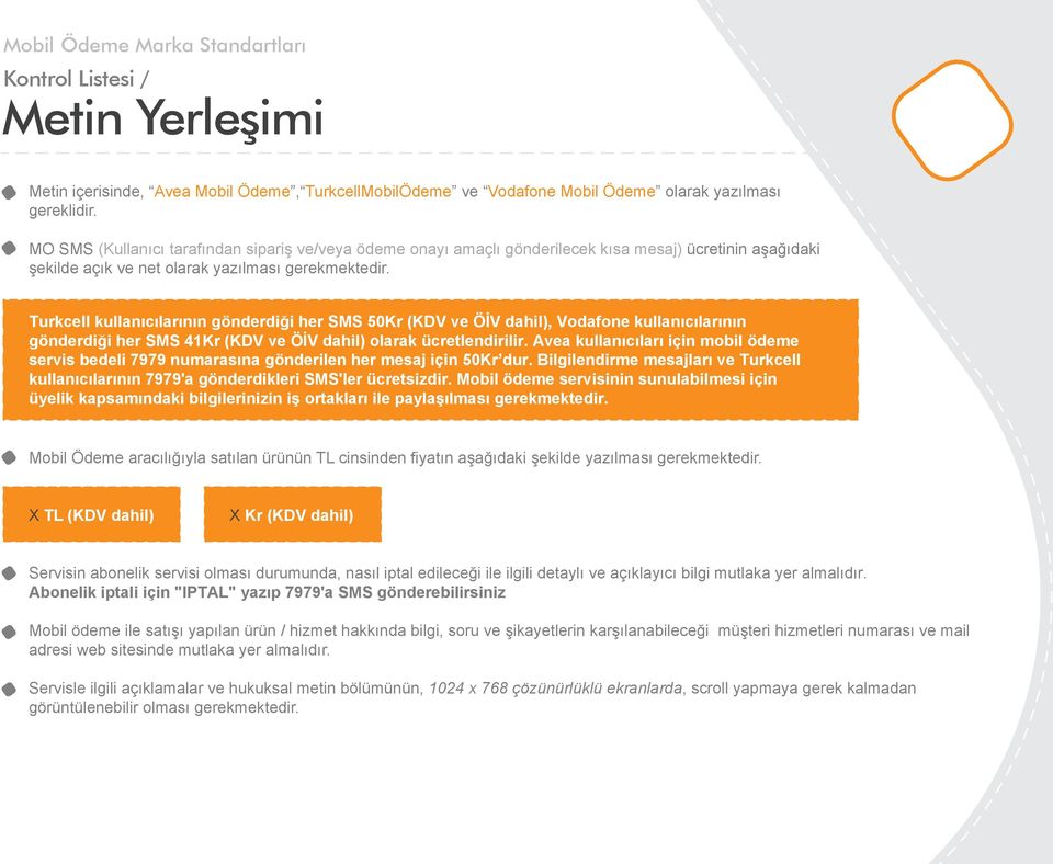 Turkcell kullanıcılarının gönderdiği her SMS 50Kr (KDV ve ÖİV dahil), Vodafone kullanıcılarının gönderdiği her SMS 41Kr (KDV ve ÖİV dahil) olarak ücretlendirilir.