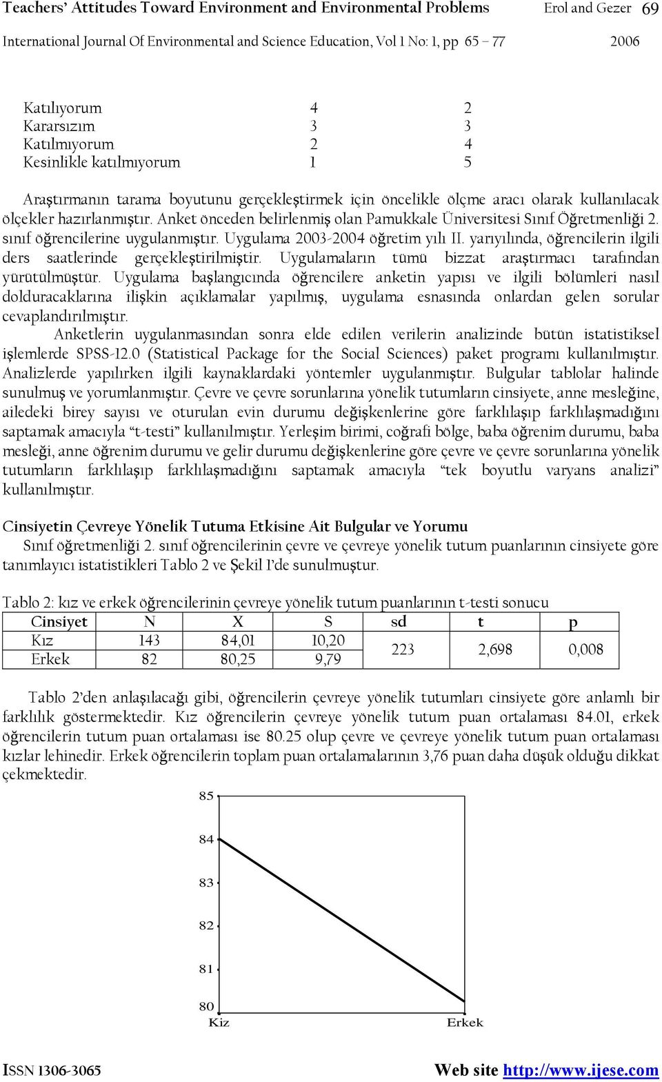 Uygulama 2003-2004 öğretim yılı II. yarıyılında, öğrencilerin ilgili ders saatlerinde gerçekleştirilmiştir. Uygulamaların tümü bizzat araştırmacı tarafından yürütülmüştür.