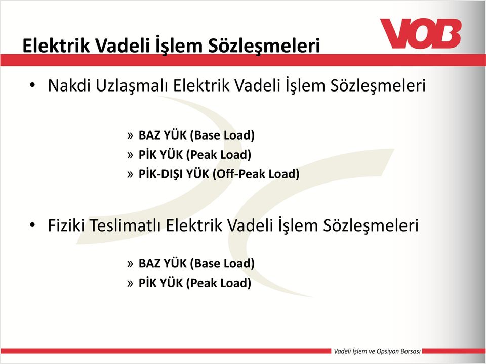 Load)» PİK-DIŞI YÜK (Off-Peak Load) Fiziki Teslimatlı Elektrik