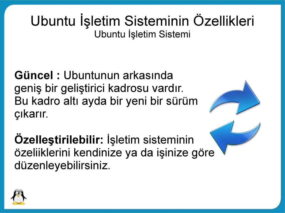 Bu kadro altı ayda bir yeni bir sürüm çıkarır.