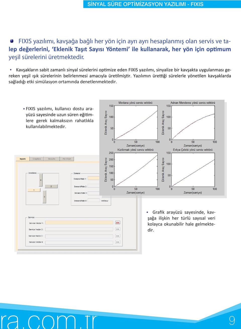 sağladığı etki simülasyon ortamında denetlenmektedir.