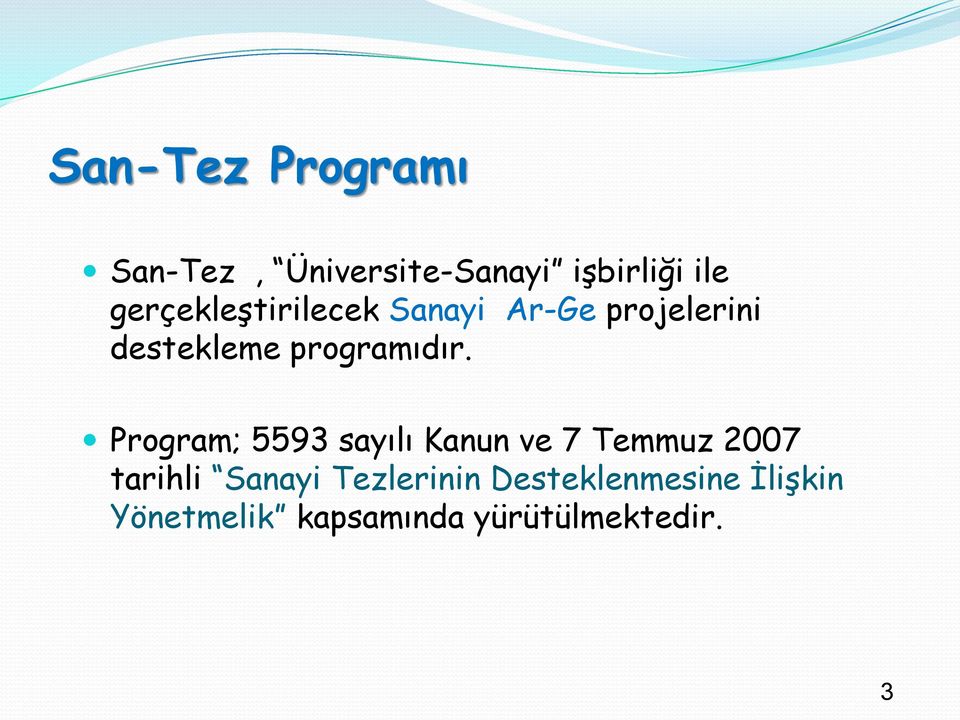 programıdır.