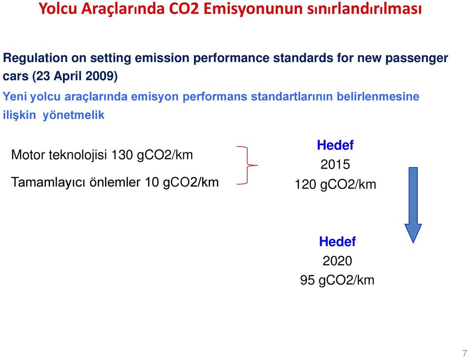 emisyon performans standartlarının belirlenmesine ilişkin yönetmelik Motor