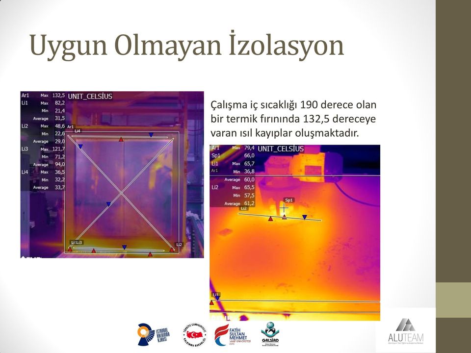 termik fırınında 132,5 dereceye