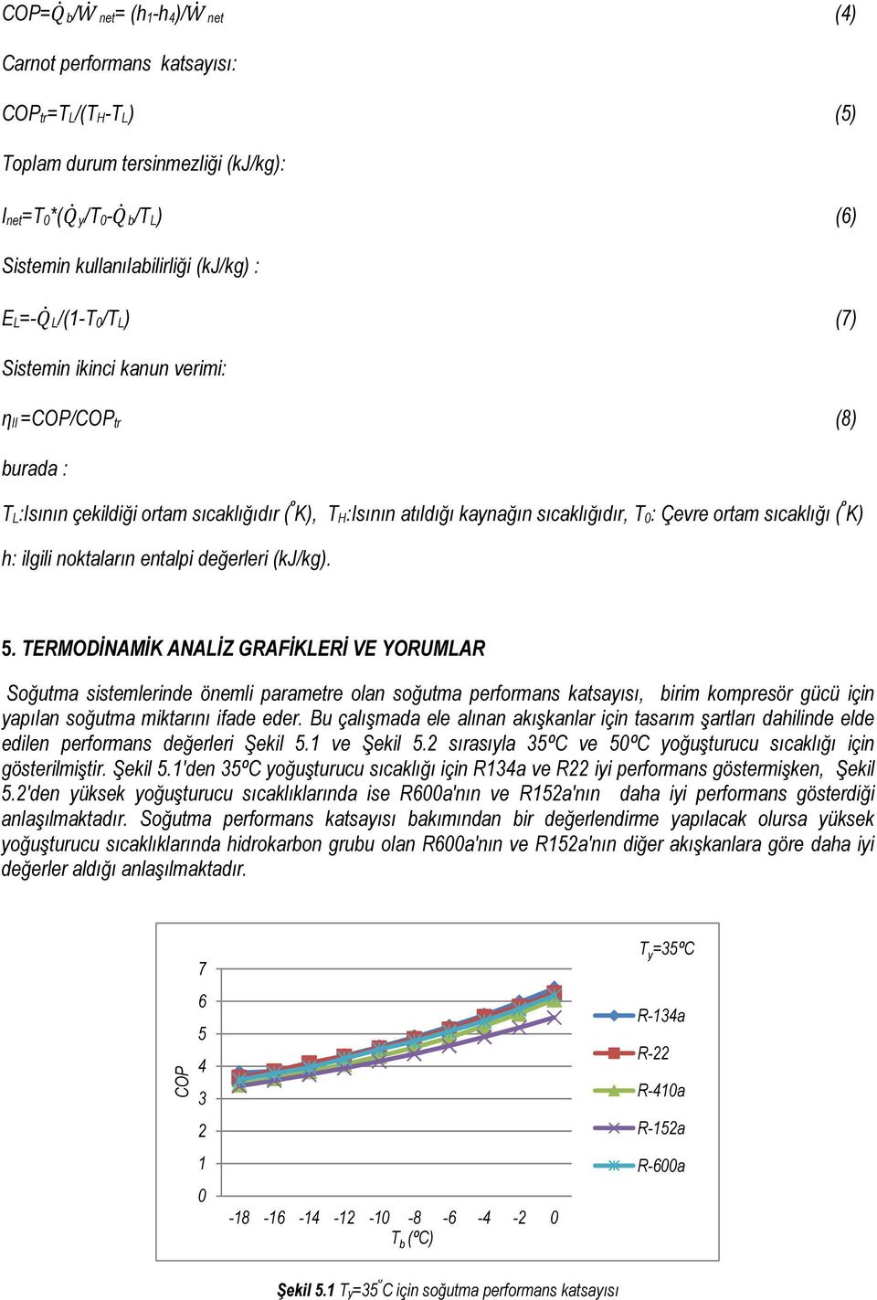 ilgili noktaların entalpi değerleri (kj/kg).