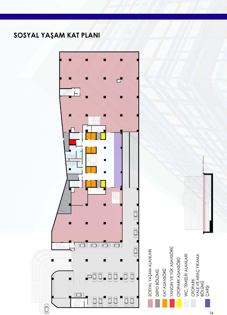 OTOPARK ASANSÖRÜ WC, TEMİZLİK ALANLARI OTOPARK