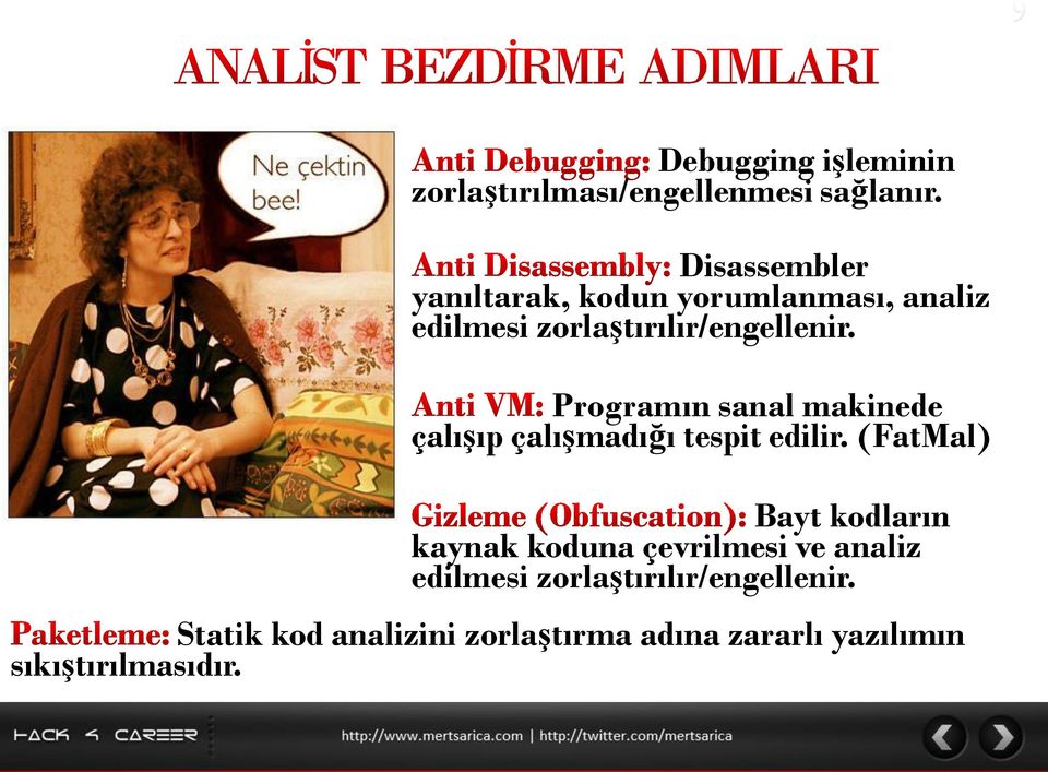 Programın sanal makinede çalışıp çalışmadığı tespit edilir.