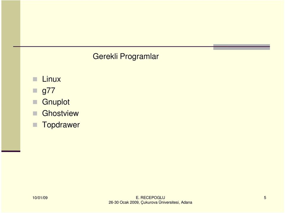 Linux g77