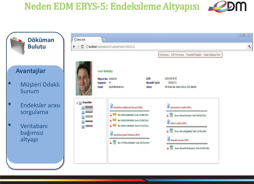 arası Endeksler arası arası sorgulama sorgulama sorgulama Veritabanı