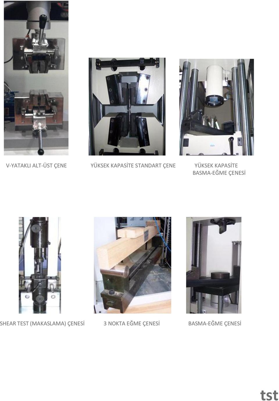 BASMA-EĞME ÇENESİ SHEAR TEST