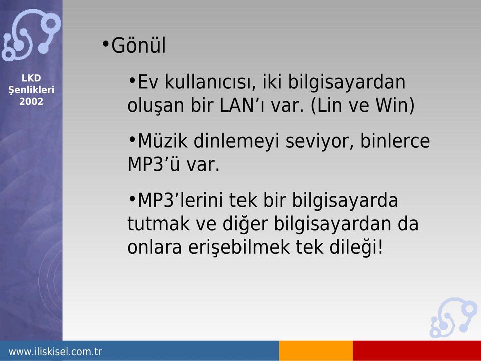 (Lin ve Win) Müzik dinlemeyi seviyor, binlerce MP3 ü