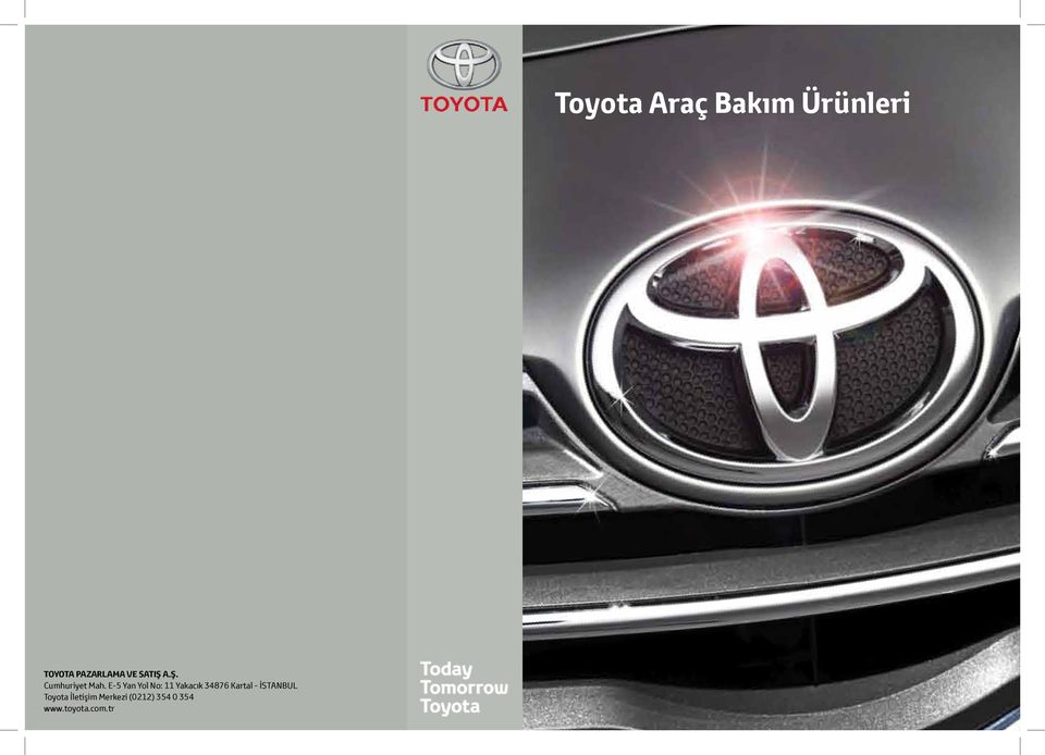 İSTANBUL Toyota İletişim Merkezi (0212) 354 0