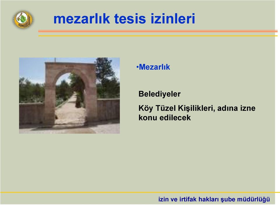 Belediyeler Köy Tüzel