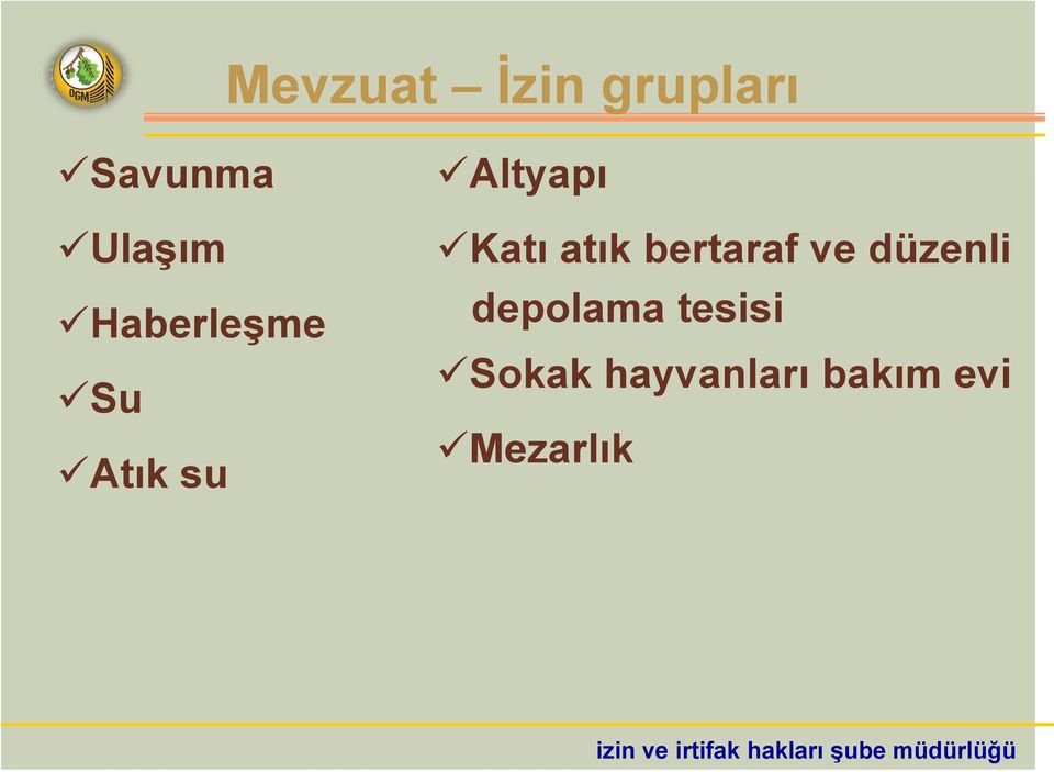 atık bertaraf ve düzenli depolama