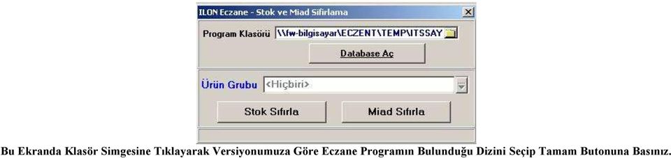 Eczane Programın Bulunduğu