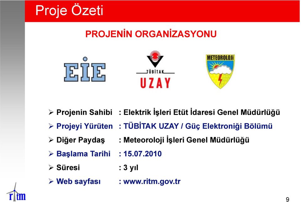 Elektroniğiğ Bölümü Diğer Paydaş Başlama Tarihi : 15.07.