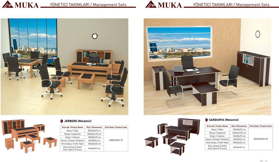 100x60x45 cm 60x60x45 cm JRBM20090 TK SARDUNYA (Melamin) Masa / Table Dolap / Cupboard Etejer / Cabinet Keson / Drawer Pedestal Orta Sehpa /