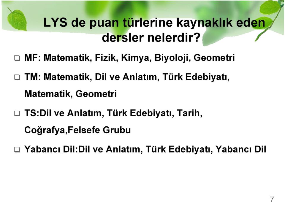 Anlatım, Türk Edebiyatı, Matematik, Geometri TS:Dil ve Anlatım, Türk