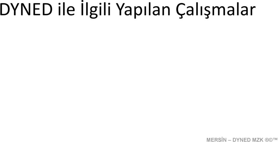 Yapılan