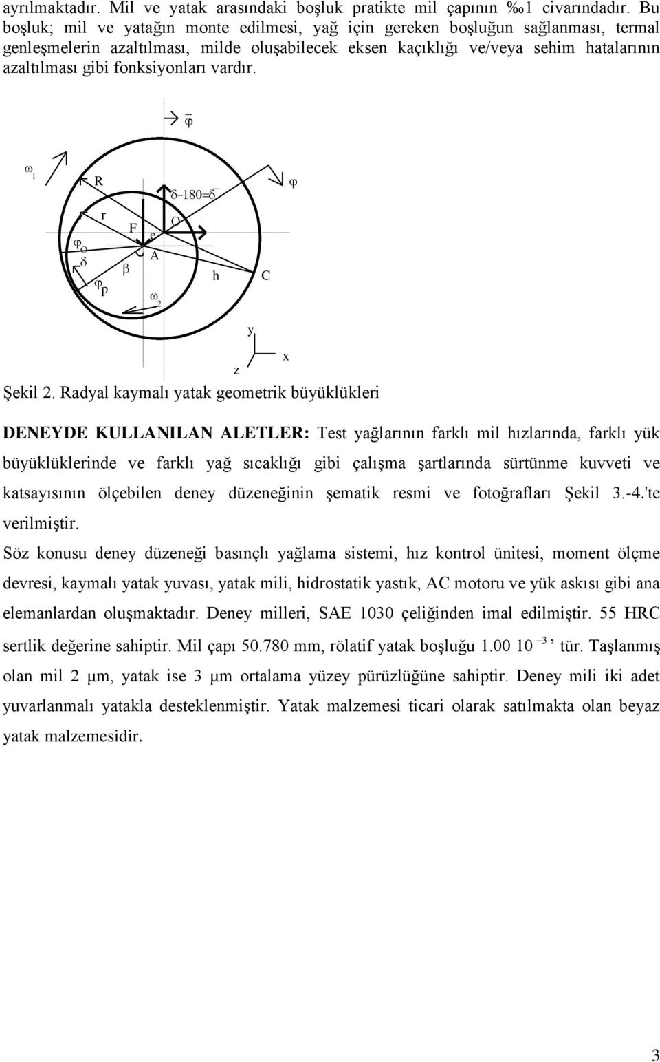 fonksiyonlaı vadı. R p F e h z Şekil.