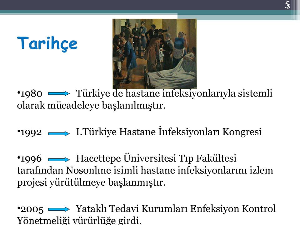 Türkiye Hastane İnfeksiyonları Kongresi 1996 Hacettepe Üniversitesi Tıp Fakültesi