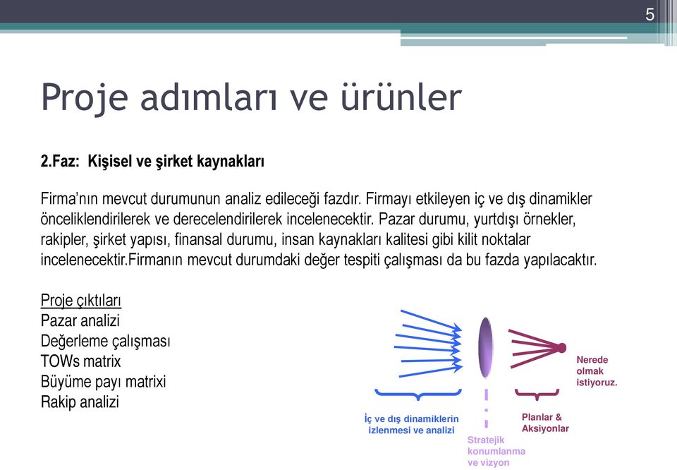 Pazar durumu, yurtdışı örnekler, rakipler, şirket yapısı, finansal durumu, insan kaynakları kalitesi gibi kilit noktalar incelenecektir.