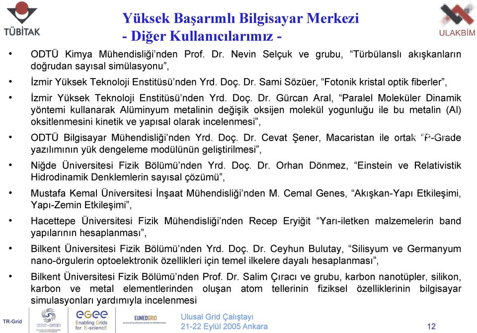 Sami Sözüer, Fotonik kristal optik fiberler, İzmir Yüksek Teknoloji Enstitüsü nden Yrd. Doç. Dr.