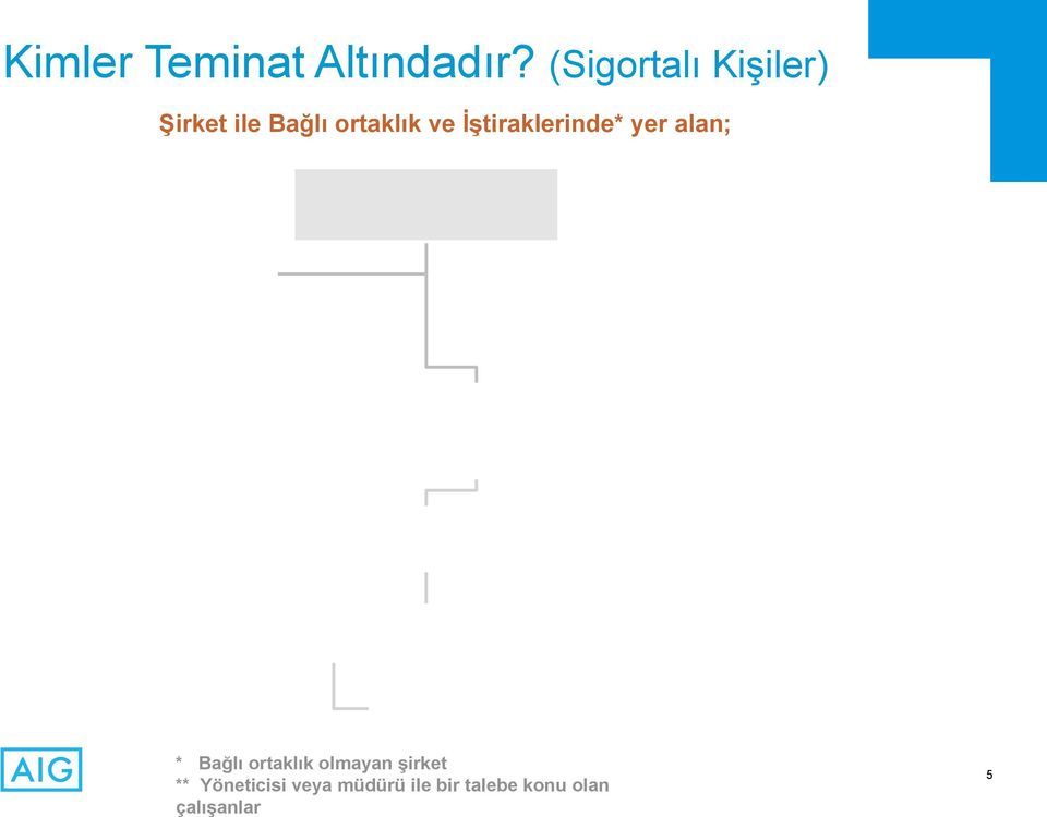 İcra Görevi Olan ve Olmayan (Bağımsız) Yönetim Kurulu Üyeleri CEO / Genel Müdür Kıdemli Yöneticiler Finans,