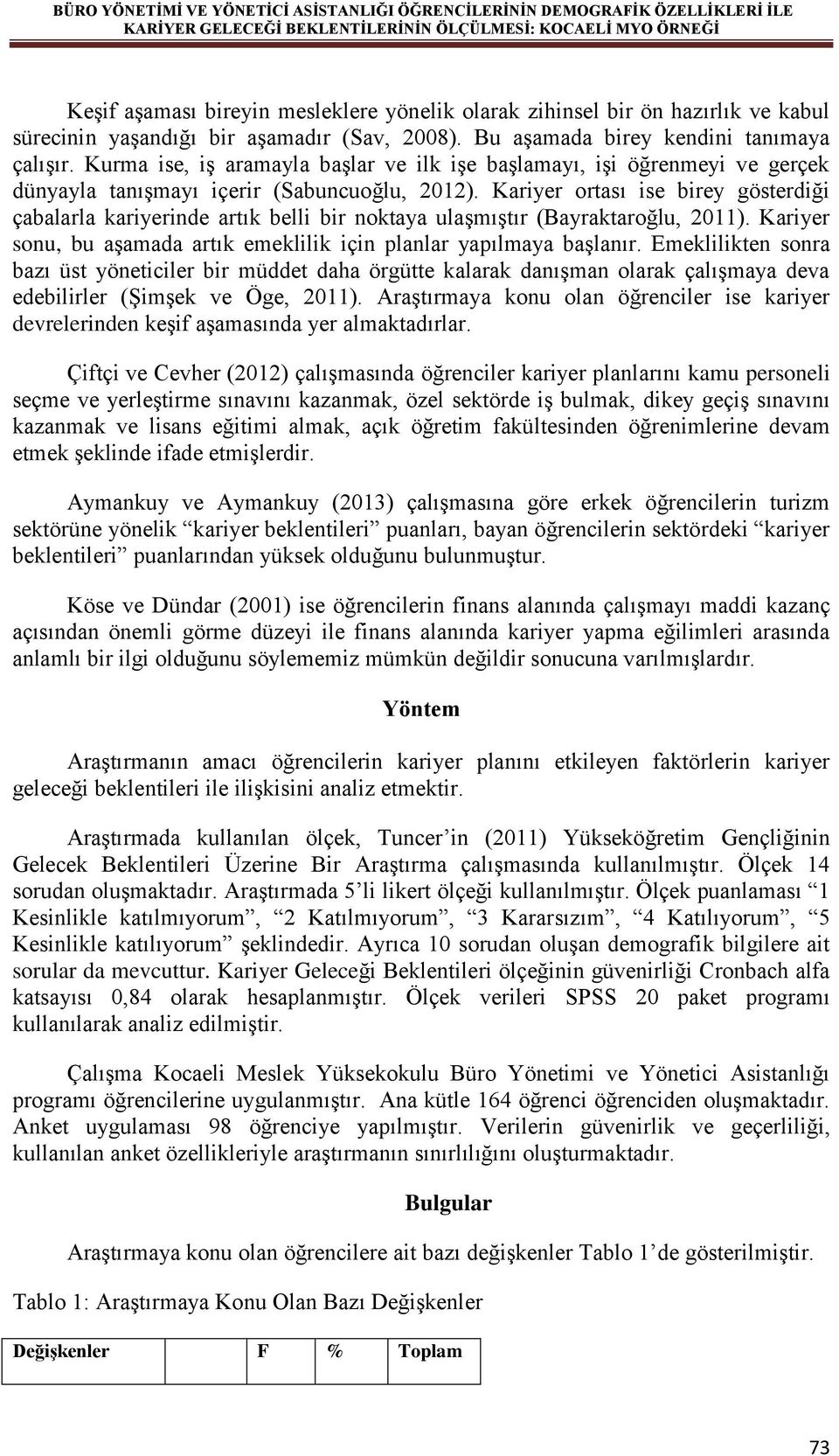 Kurma ise, iş aramayla başlar ve ilk işe başlamayı, işi öğrenmeyi ve gerçek dünyayla tanışmayı içerir (Sabuncuoğlu, 2012).