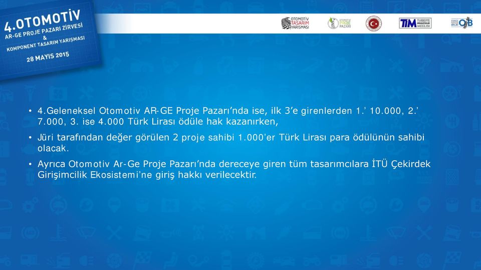 000 er Türk Lirası para ödülünün sahibi olacak.