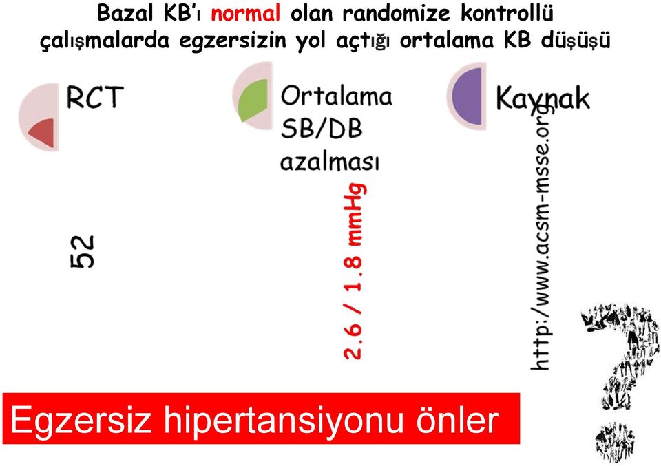 çalışmalarda egzersizin yol