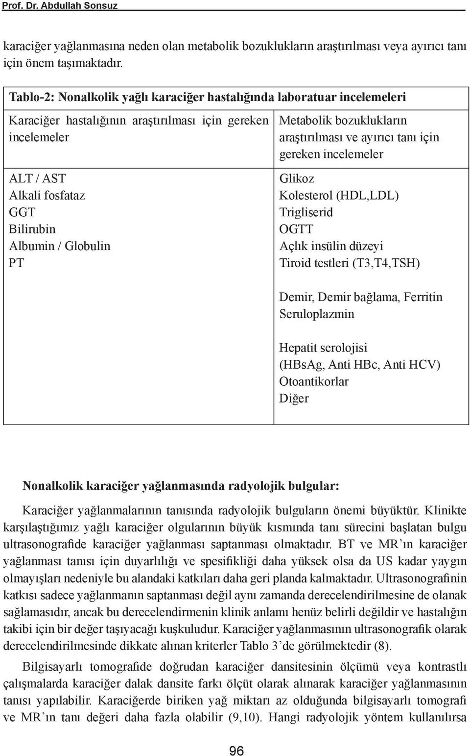 Metabolik bozuklukların araştırılması ve ayırıcı tanı için gereken incelemeler Glikoz Kolesterol (HDL,LDL) Trigliserid OGTT Açlık insülin düzeyi Tiroid testleri (T3,T4,TSH) Demir, Demir bağlama,