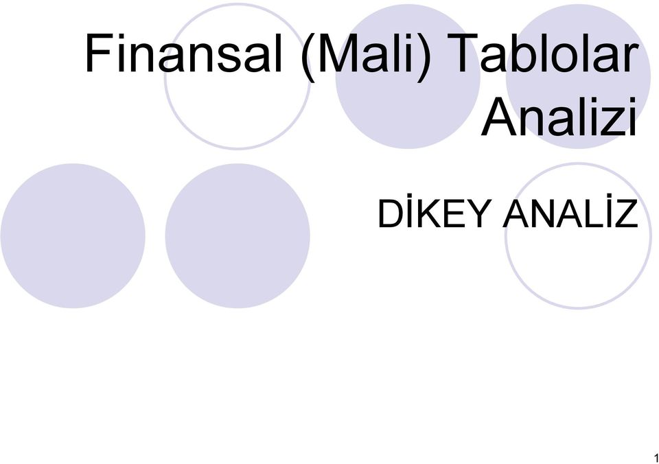 Tablolar