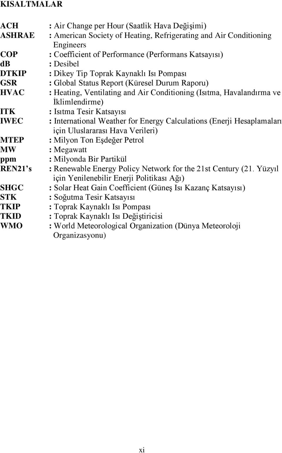 Air Conditioning (Isıtma, Havalandırma ve İklimlendirme) : Isıtma Tesir Katsayısı : International Weather for Energy Calculations (Enerji Hesaplamaları için Uluslararası Hava Verileri) : Milyon Ton