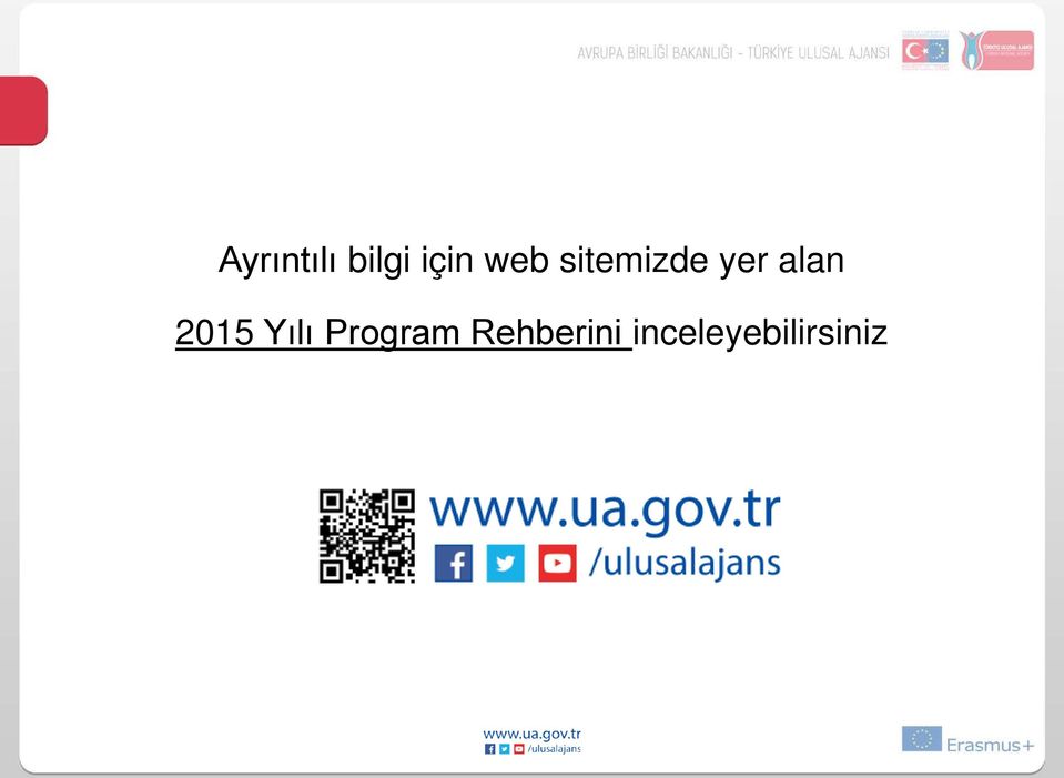 2015 Yılı Program