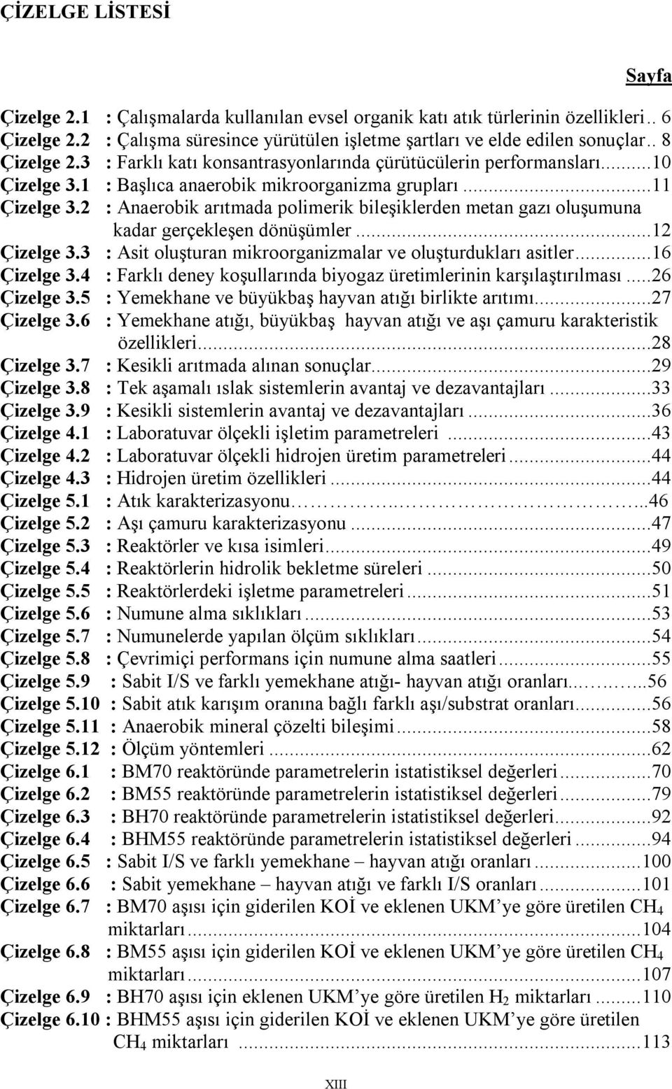 2 : Anaerobik arıtmada polimerik bileşiklerden metan gazı oluşumuna kadar gerçekleşen dönüşümler...12 Çizelge 3.3 : Asit oluşturan mikroorganizmalar ve oluşturdukları asitler...16 Çizelge 3.