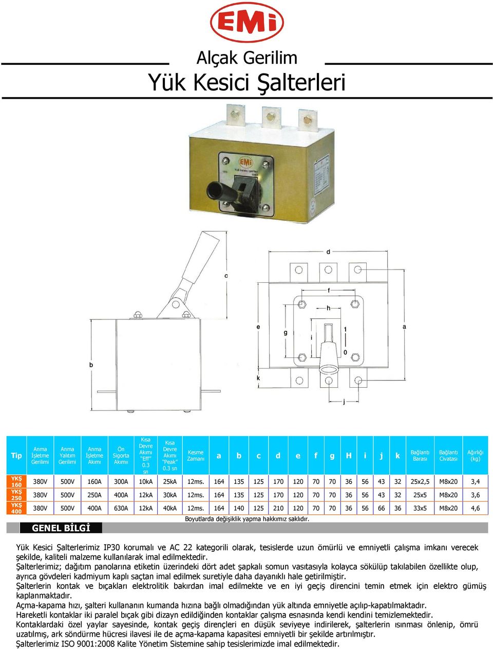 164 135 125 17 12 7 7 36 56 43 32 25x5 M8x2 3,6 38V 5V 4A 63A 12kA 4kA 12ms. 164 14 125 21 12 7 7 36 56 66 36 33x5 M8x2 4,6 GENEL BİLGİ Boyutlarda değişiklik yapma hakkımız saklıdır.