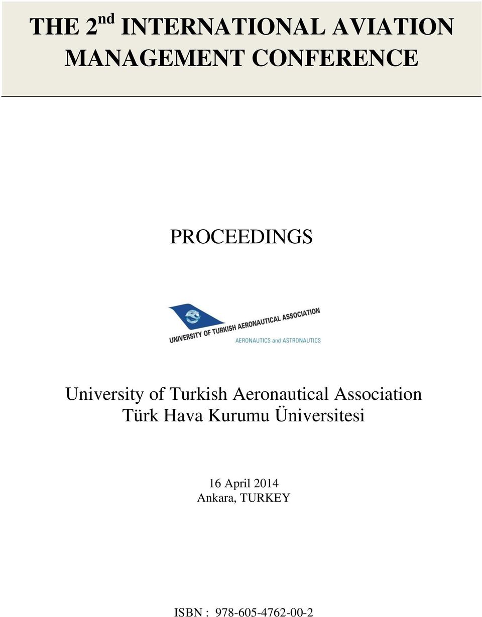 Türk Hava Kurumu Üniversitesi 16