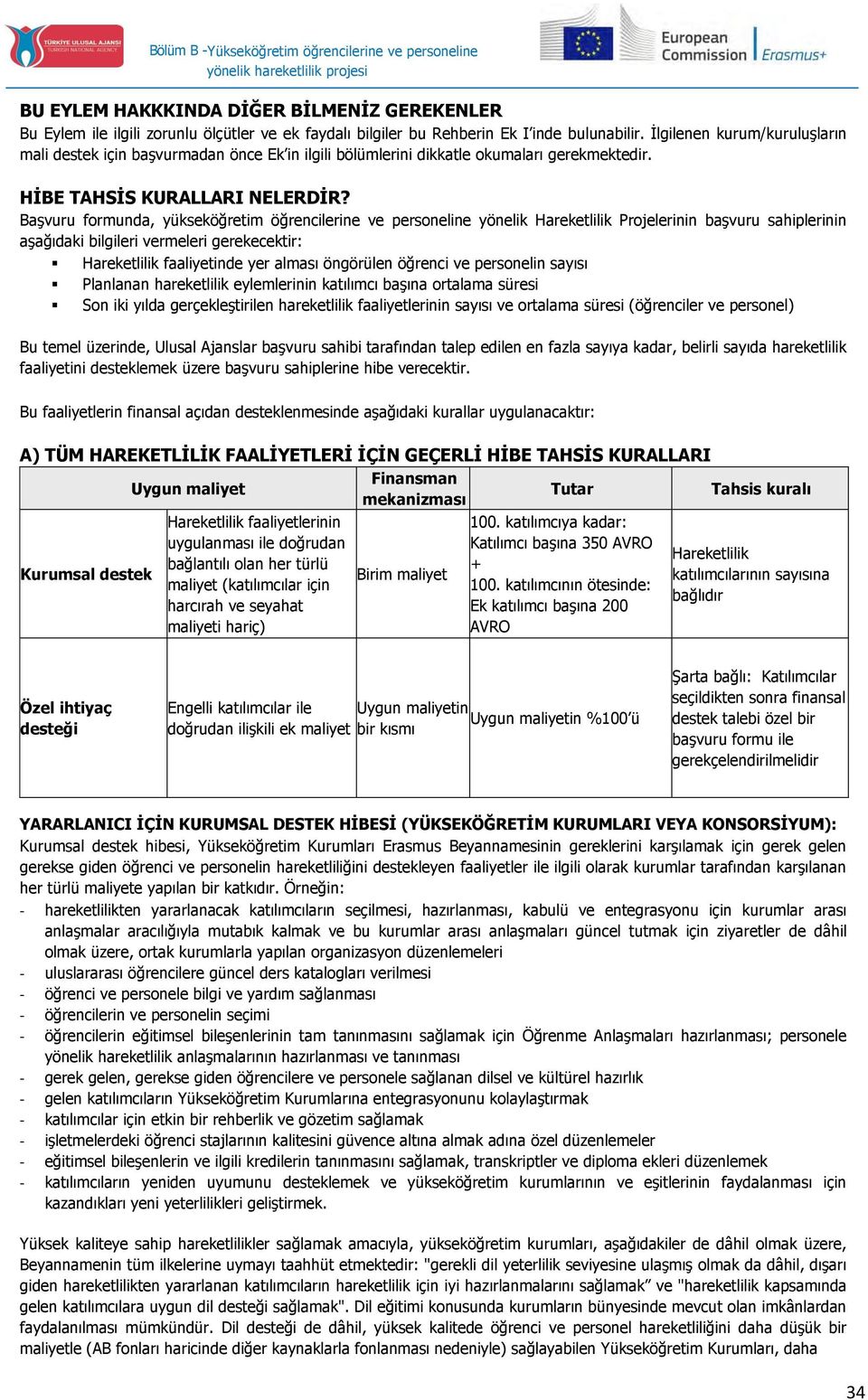 Başvuru frmunda, yükseköğretim öğrencilerine ve persneline yönelik Hareketlilik Prjelerinin başvuru sahiplerinin aşağıdaki bilgileri vermeleri gerekecektir: Hareketlilik faaliyetinde yer alması